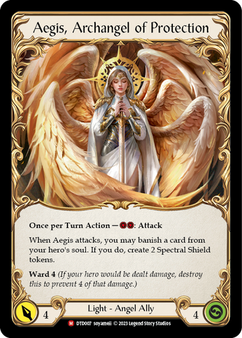 Figment of Protection // Aegis, Archangel of Protection [DTD007] (Dusk Till Dawn)